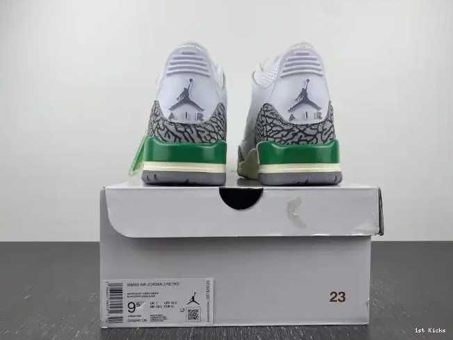 1st Kicks Shoes (W) CK9246-136 3 Lucky Green Retro Jordan 0522